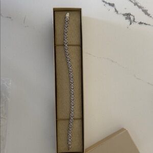 JTV Silver and Gold Bracelet